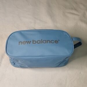 ❤️ New Balance Shoe Travel Bag. Baby Blue with Silver Print.